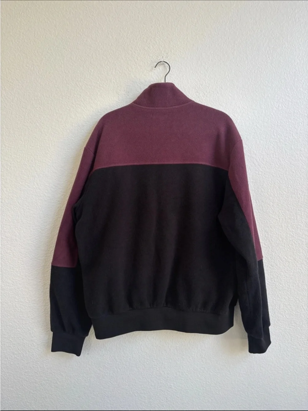 True Religion Color Block Fleece Full Zip Jacket Men’s Large